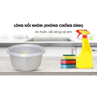 Nồi cơm điện Sharp 1.8 lít KSH-D19V Mới 100%