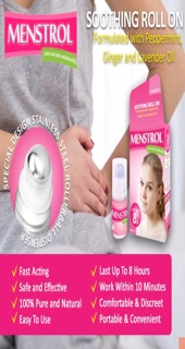 TINH DẦU 100% -MENSTROL SOOTHING ROLL ON