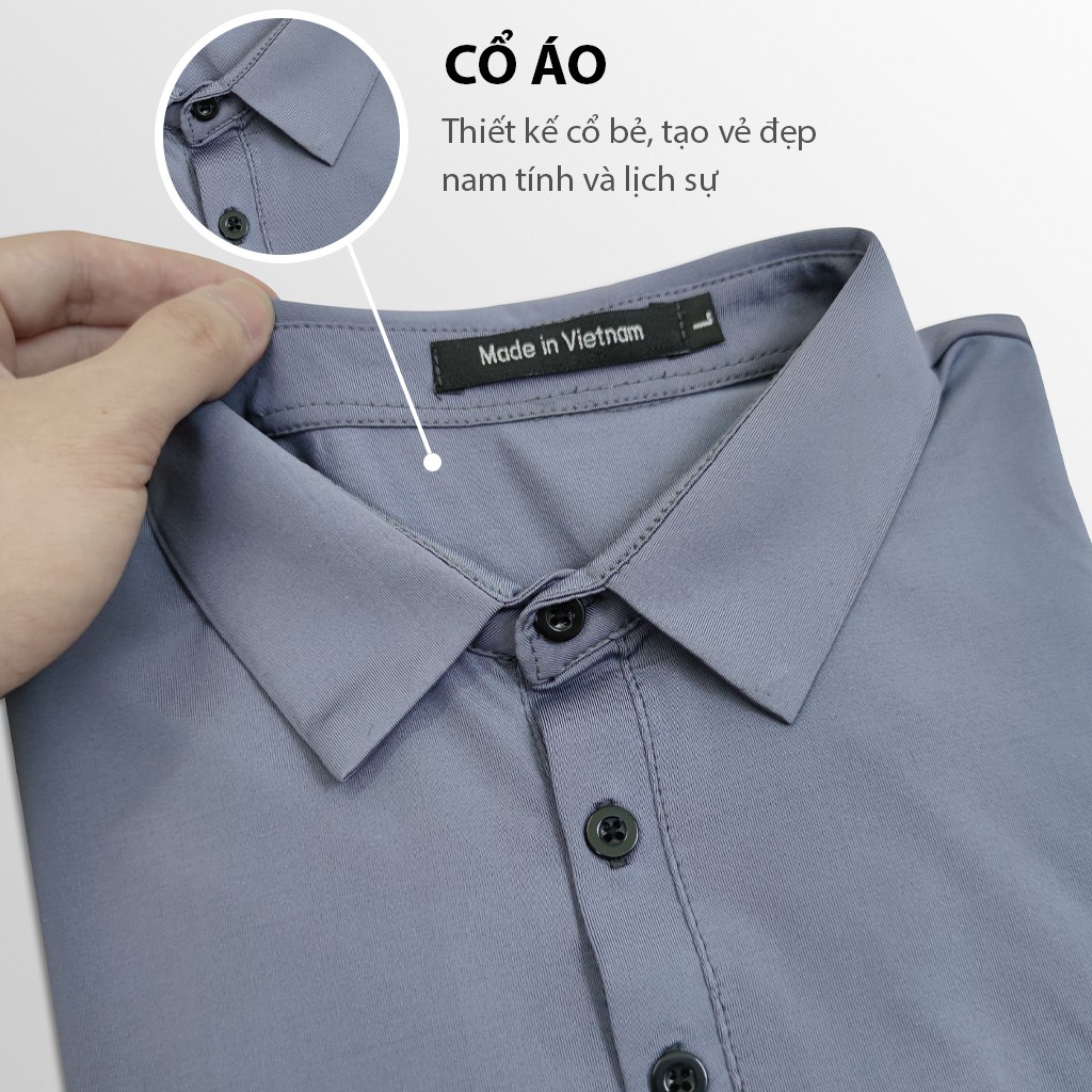 Áo thun nam thể thao PoLo mã TT77 Áo polo nam tay lỡ trơn phong cách Hàn Quốc Hot Trend co giãn cho mùa hè thoáng mát