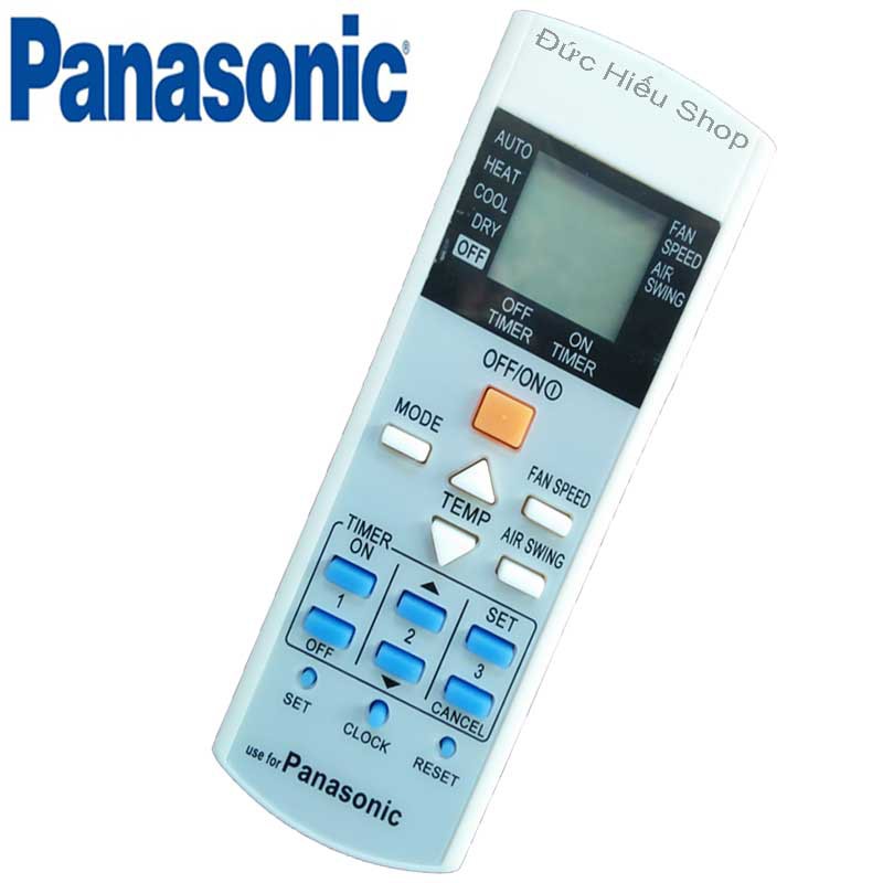 Remote điều khiển máy lạnh PANASONIC  - Remote điều khiển máy lạnh PANASONIC - Đức Hiếu Shop