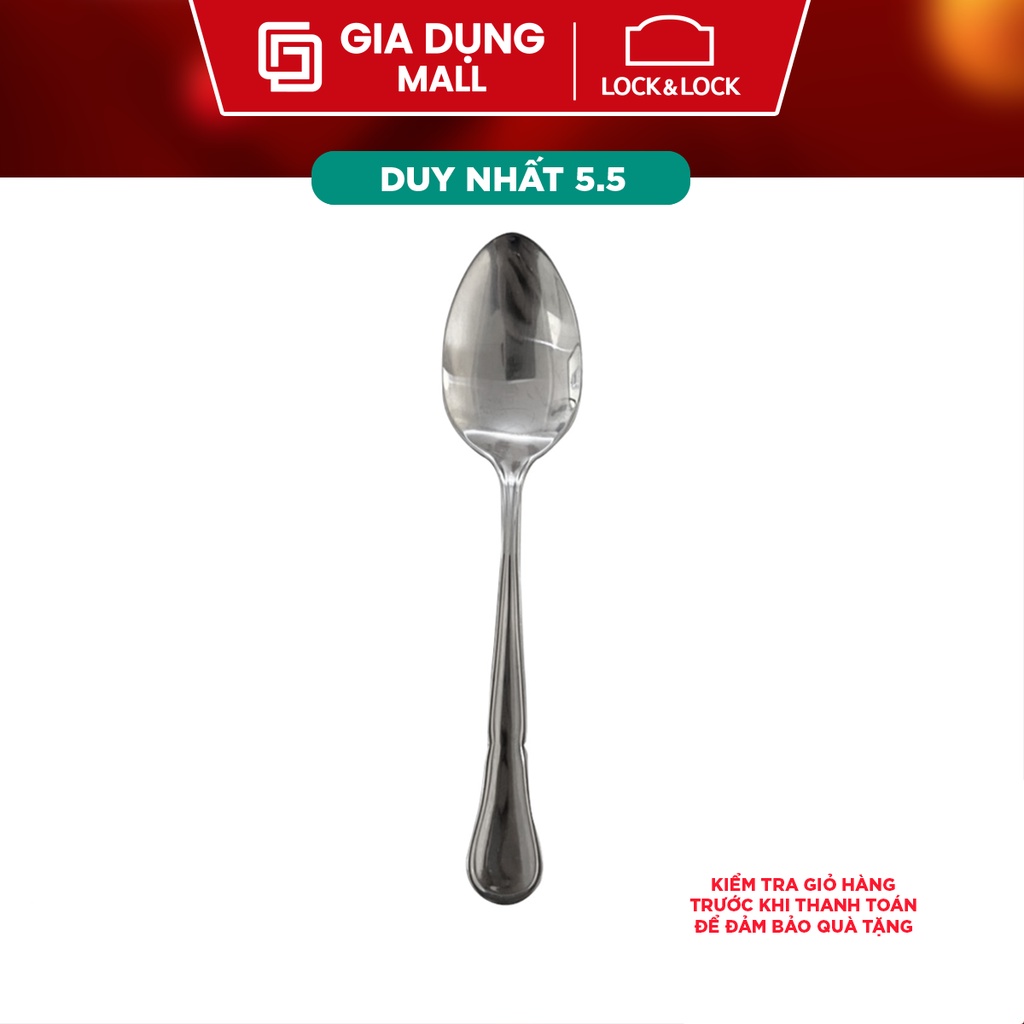 Muỗng Cà Phê chất liệu thép không gỉ Chất liệu inox LocknLock