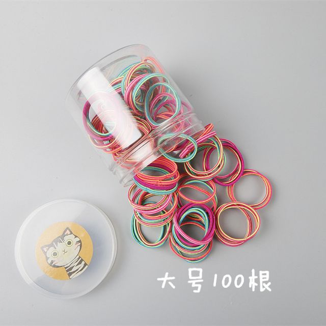 100 cái cột tóc cho bé đủ màu một kiểu