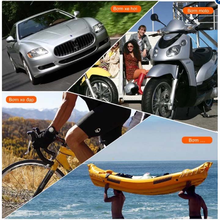 BƠM  ĐẠP CHÂN Ô TÔ, XE MÁY ĐA NĂNG