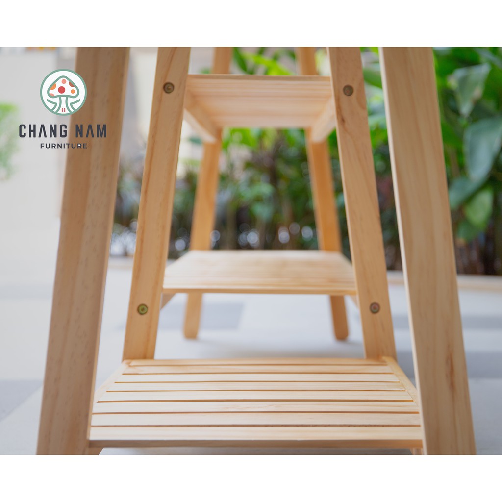 COMBO GIÁ TREO LẮP RÁP TIỆN LỢI 2 IN 1 - AHAN DOUBLE - NATURAL | BigBuy360 - bigbuy360.vn