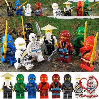 Bộ 8 Ninja Siêu Khủng Ninjago Đồ Chơi Lắp Ráp Xếp Hình