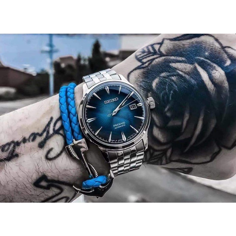 ĐỒNG HỒ NAM CHÍNH HÃNG SEIKO Presagge Cocktail SRPB41J1 | BigBuy360 - bigbuy360.vn