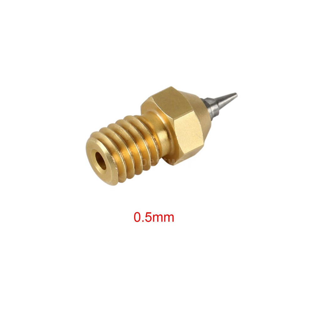 Đầu Nối Vòi Phun M6 0.2mm 0.3mm 0.4mm 0.5mm Cho Máy In 3d