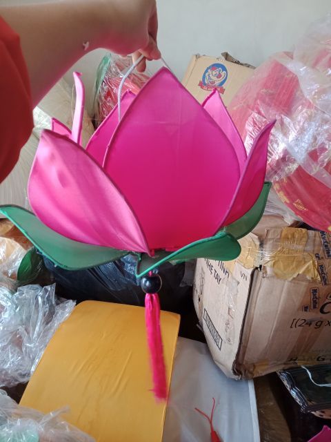 Đèn lồng hoa sen