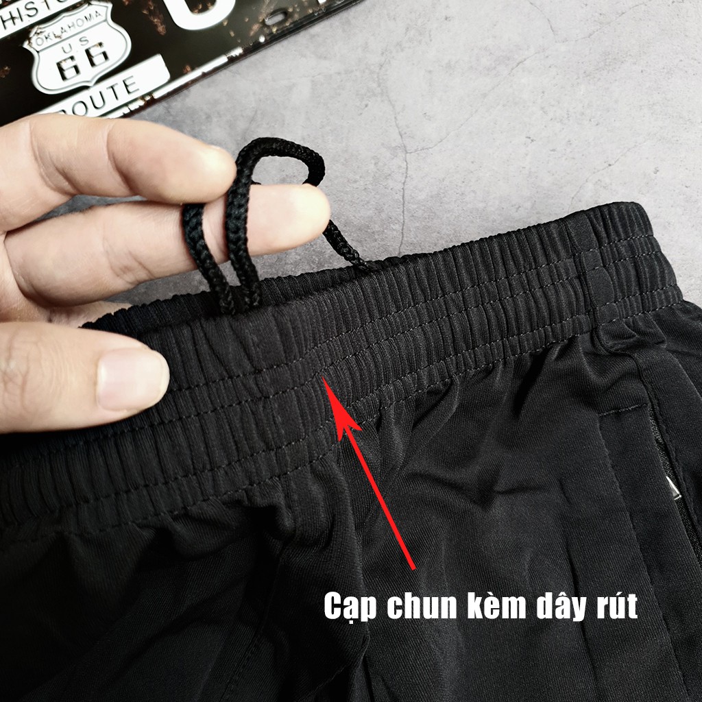 Quần đùi nam thun - Quần short nam thể thao chất thun lạnh phom từ (45-80kg), QĐ.033