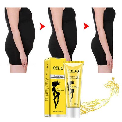 Kem Tan Mỡ Bụng OEDO Chứa Axit Hyaluronic Chiết Xuất Nhân Sâm Đốt Cháy Chất Béo Giảm Cân