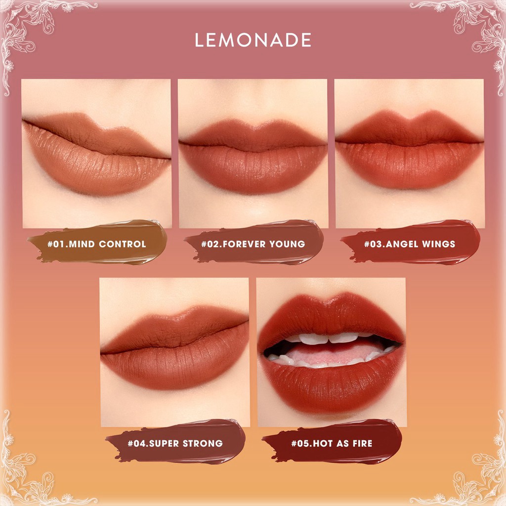 tuan099 Combo Lemonade Phấn nước đơn Matte Addict Cushion 15g và Son kem lì SuperNatural Matte Lipcream 5g tuan099 | BigBuy360 - bigbuy360.vn