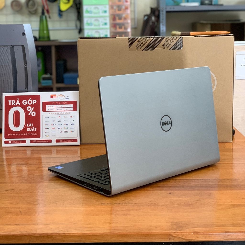 Laptop thời trang DELL Inspiron N5548 15.6" 2.20-2.70GHz 4G 128G SSD [màu bạc, màu xanh]