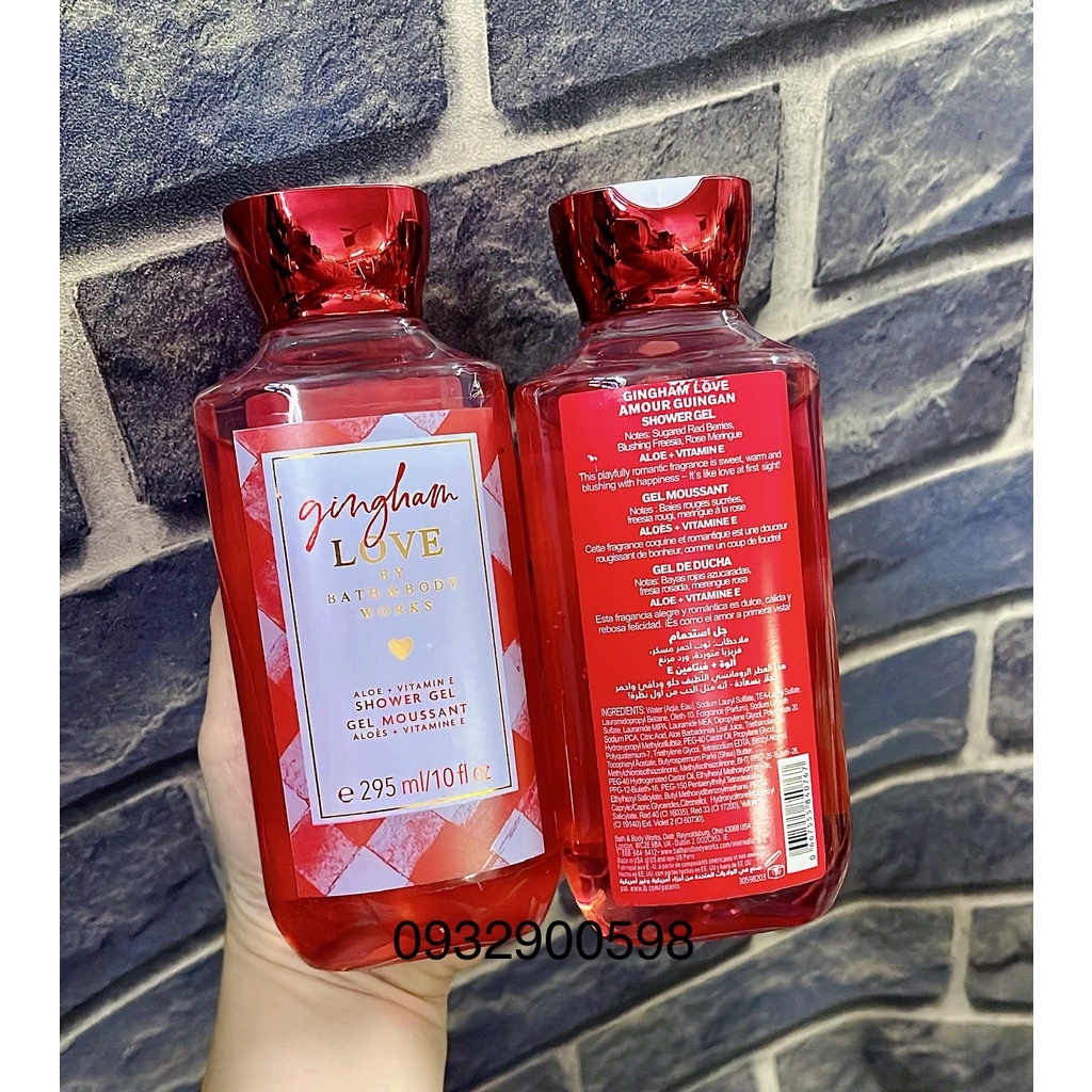 Sữa Tắm Hương Nước Hoa BATH & BODY WORKS 295ML siêu thơm