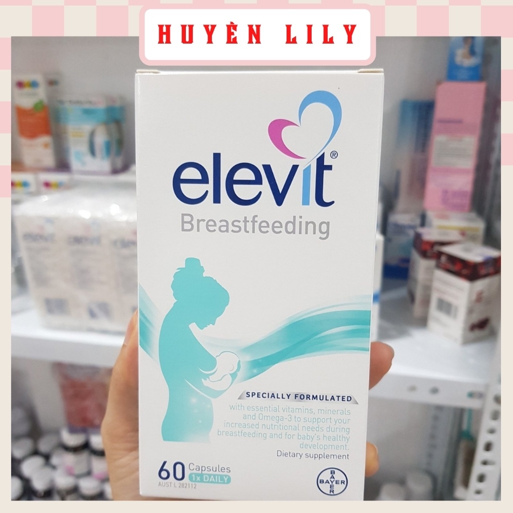 Elevit sau sinh Breastfeeding 60 viên của Úc