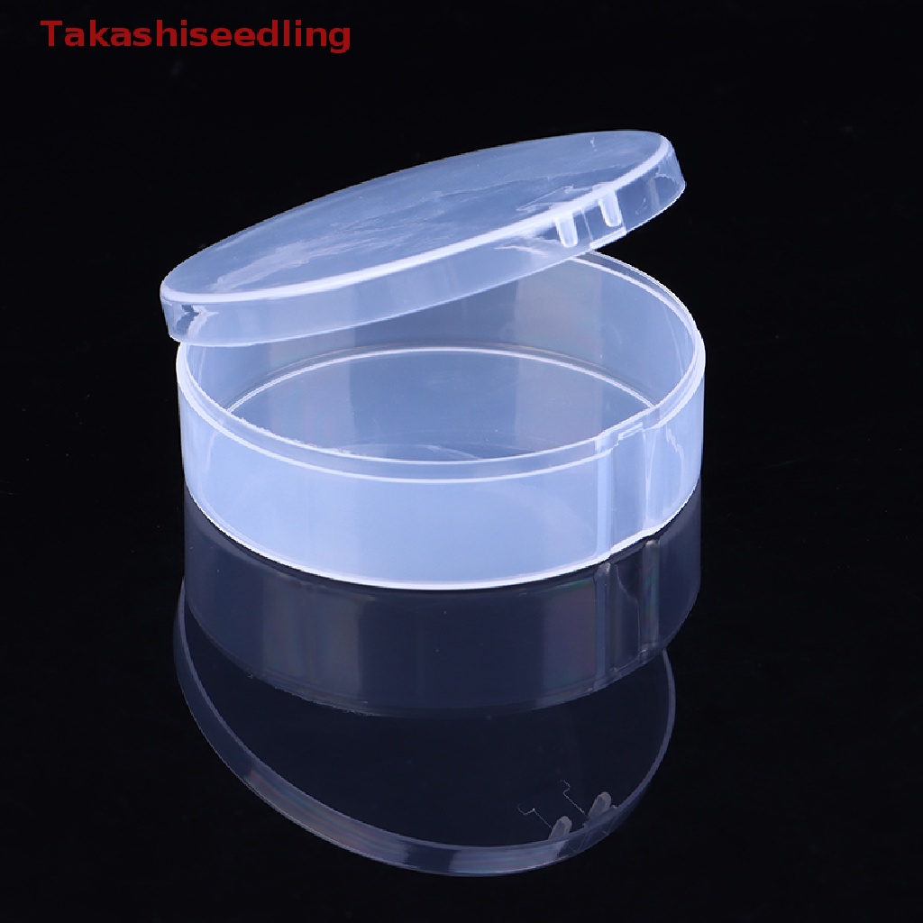 Hộp Đựng Mút Trang Điểm Trong Suốt Hình Tròn Tiện Dụng Ốp