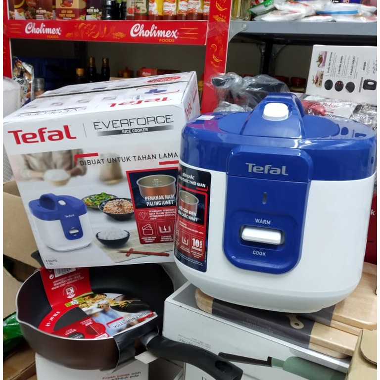 Nồi cơm điện cơ Tefal RK361168 dung tích 1.5L, công suất 700W - hàng chính hãng bảo hành 24 tháng