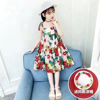 Váy hoa loa kèn cho bé gái (13-27kg)