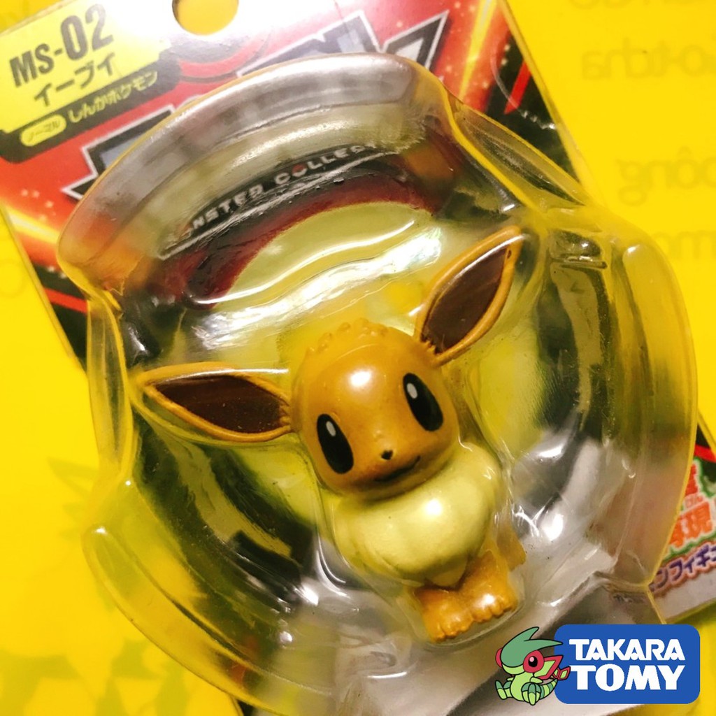 Mô Hình Pokemon Eevee Của Takara TOMY Nhật Bản Standard Size - Pokemon Figure Moncolle