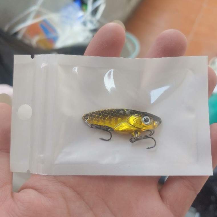 Cá sắt câu lure 7gam chuyên săn rô phi và nhóc sộp con