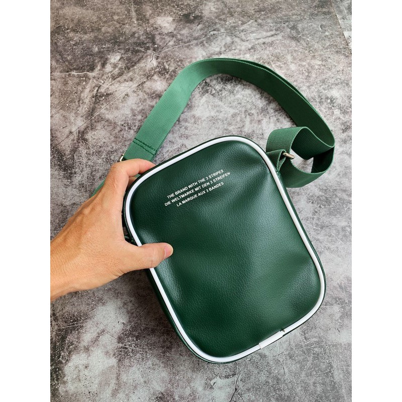 [ SIÊU RẺ - SALE LỖ ] Túi đeo chéo Adidas Mini Bag Vintage - Green XUẤT DƯ | BigBuy360 - bigbuy360.vn