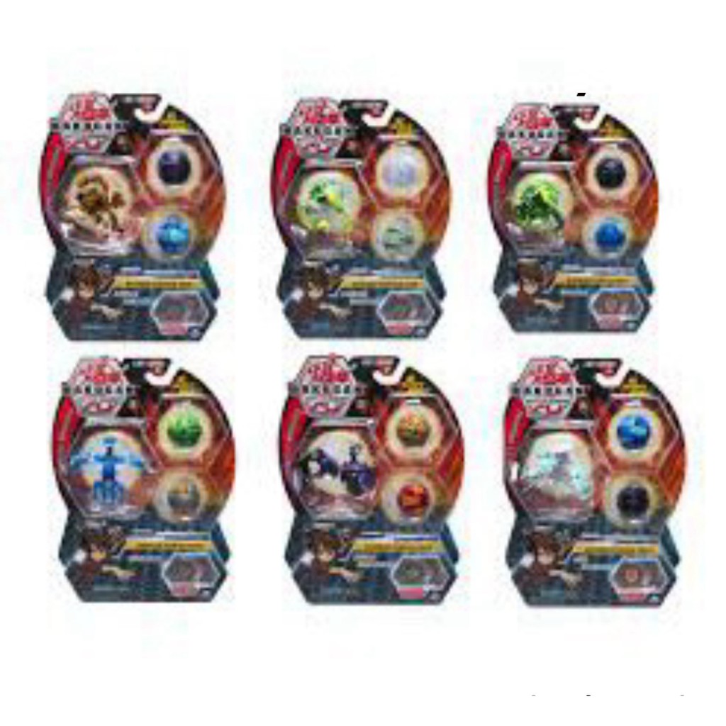 GIÁ SỐC Vỉ đồ chơi 3 con Siêu chiến binh Bakugan