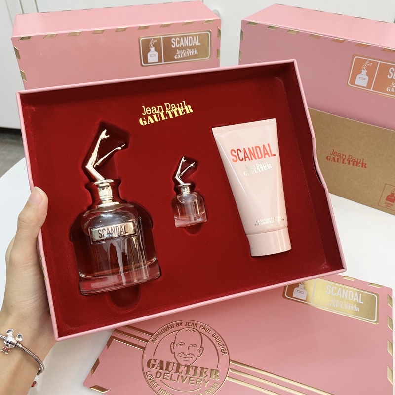 Set nước hoa nữ JEAN PAUL GAULTIER Scandal EDP_chuẩn authentic