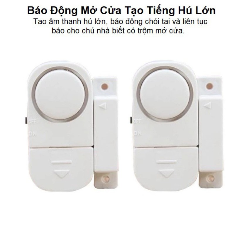 Chuông Báo Động Cảnh Báo Mở Cửa - Chống Trộm - Trông Trẻ em - Cảnh Báo Trẻ Em Tự Do Mở Cửa - Chuông Thông Minh