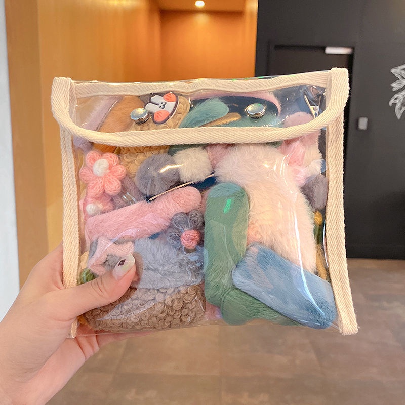 Kẹp Tóc Lông Nhung Kiểu Nhật Dễ Thương Xinh Xắn Dành Cho Nữ 2022