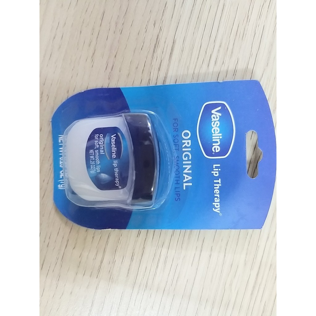 Son Dưỡng Môi Vaseline Dạng Hộp Cấp Ẩm Làm Mềm Mịn Môi, 7g Rosy - Original