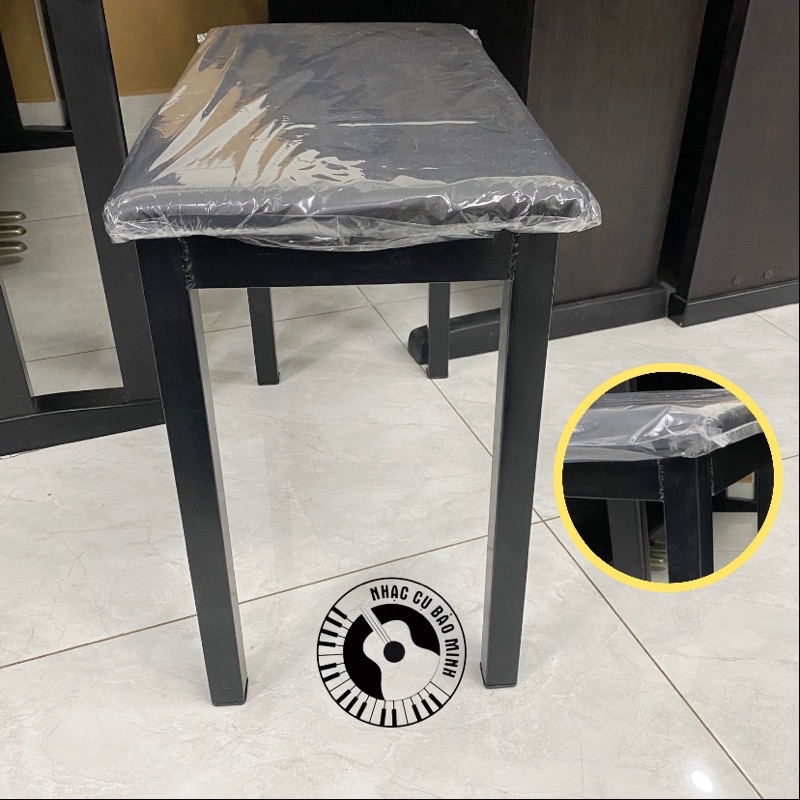 Ghế đàn piano điện chắc chắn có nệm êm mới 100%