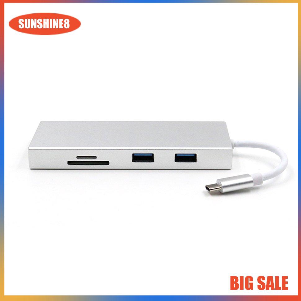 Bộ Chuyển Đổi Hdmi + Hub + Pd Đa Năng Usb C 3.1