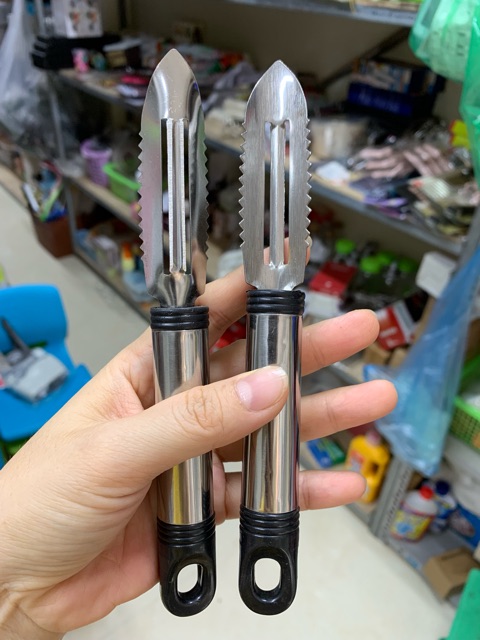 Đánh vảy cá 100% inox siêu cứng kèm dao nạo K30-1