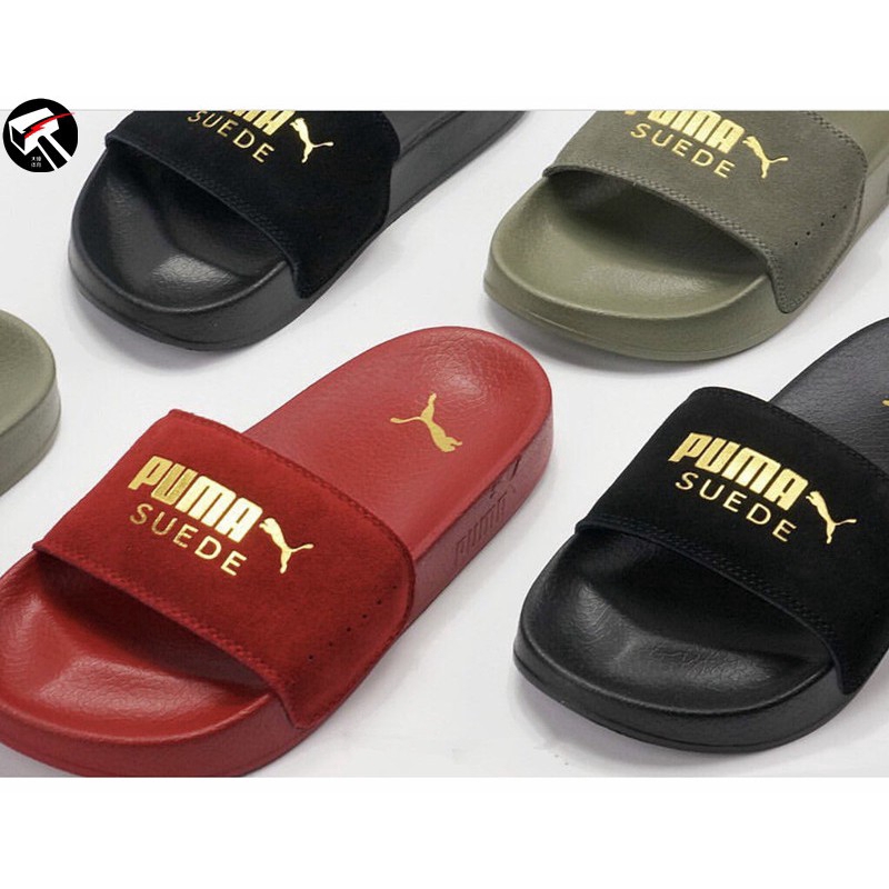 3 colors Puma Leadcat Suede men shoes women slippers ready stock new