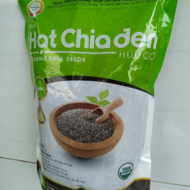 Hạt chia đen - hạt chia hữu cơ - bán lẻ 100g | BigBuy360 - bigbuy360.vn