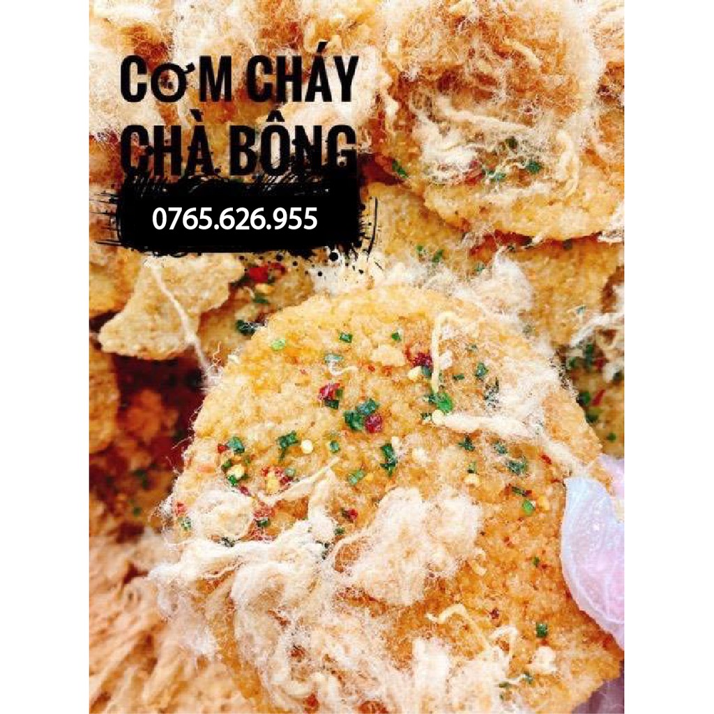 Cơm cháy lắc Chà Bông 300g BepMom đồ ăn vặt Sài Gòn vừa ngon vừa rẻ