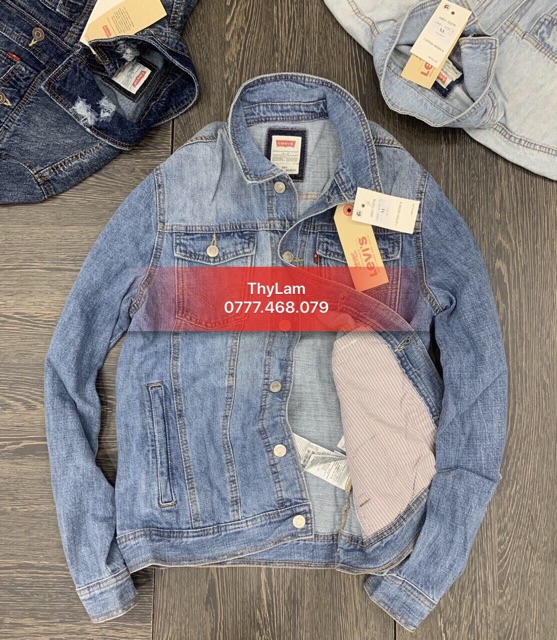 Áo khoát nam Jacket Jean Levis