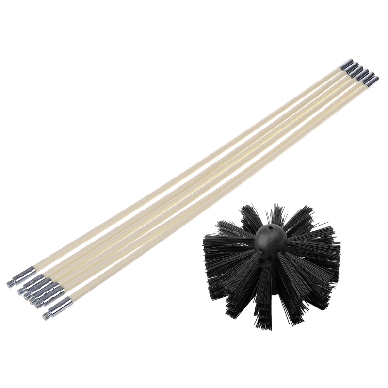Set 6 Cọ Nylon Cán Dài Linh Hoạt Cho Ấm Đun Nước Chimney House Cl