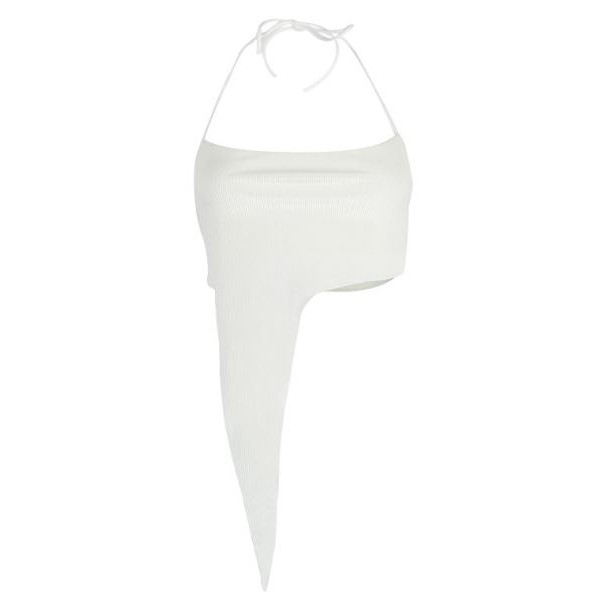 Áo croptop yếm cắt xéo HAC117 - Hỉn Hỉn Store | BigBuy360 - bigbuy360.vn