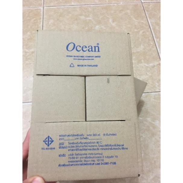 [HOT] Cốc Thuỷ Tinh Ocean Thái Lan Chịu Nhiệt Nóng lạnh 265ml Cao Cấp Hàng Loại 1