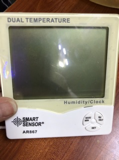 Nhiệt kế đo độ ẩm và nhiệt độ Smart Sensor AR867