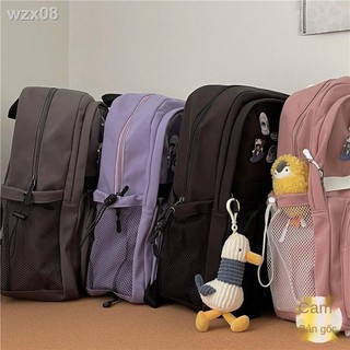 minibag  Cặp học sinh trung cơ sở Hàn Quốc nữ Nhật Bản Harajuku tối dụng cụ ba lô dung tích lớn