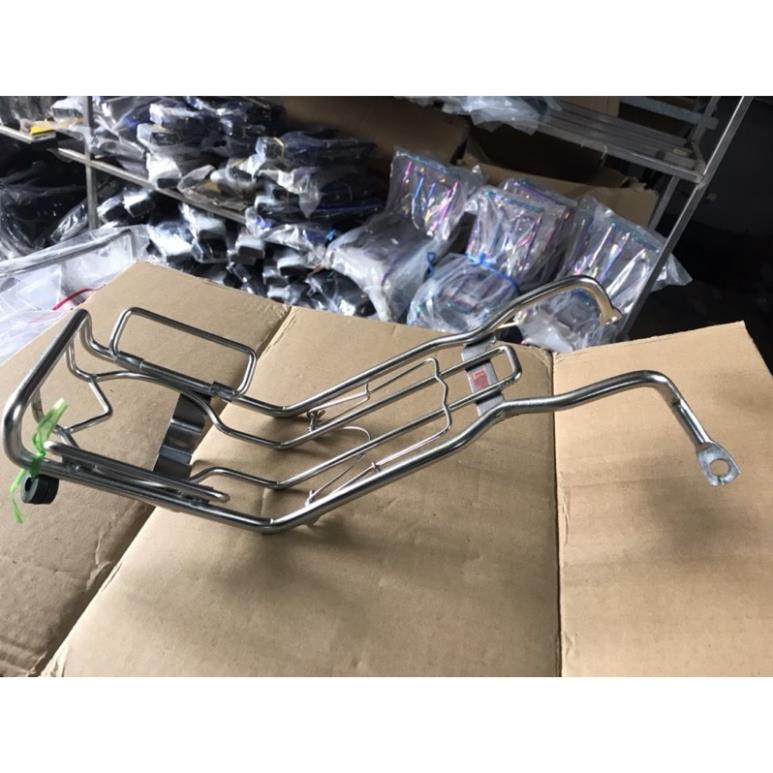 Baga lượn 10 ly inox cho xe Sirius RC.