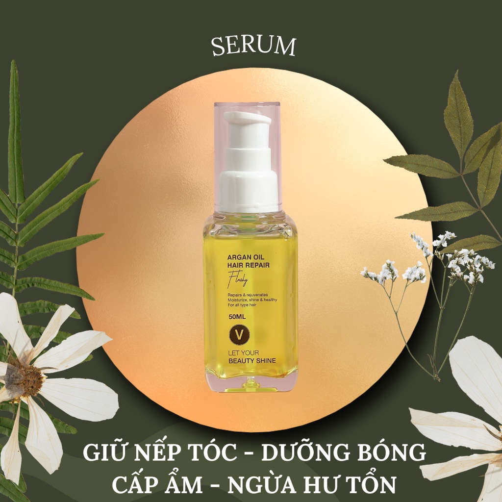 Serum dưỡng tóc, giữ nếp, cấp ẩm và ngừa hư tổn VyvyHairCare