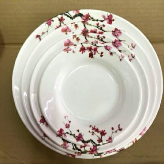 Dĩa hoa Sakura Melamine 100%