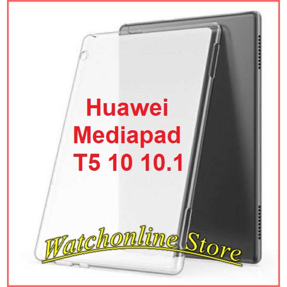 Ốp Lưng Silicone Cho Huawei Mediapad T5 10 10.1 Trong Suốt