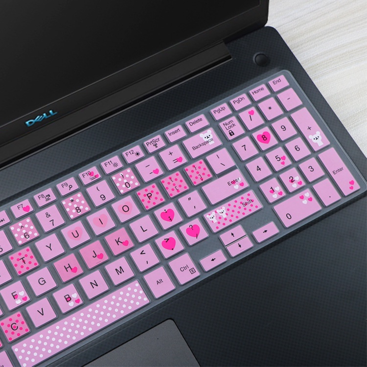Miếng Dán Bảo Vệ Bàn Phím Chống Bụi Cho Laptop Dell G3 3590 3579 3779 15.6 Inch