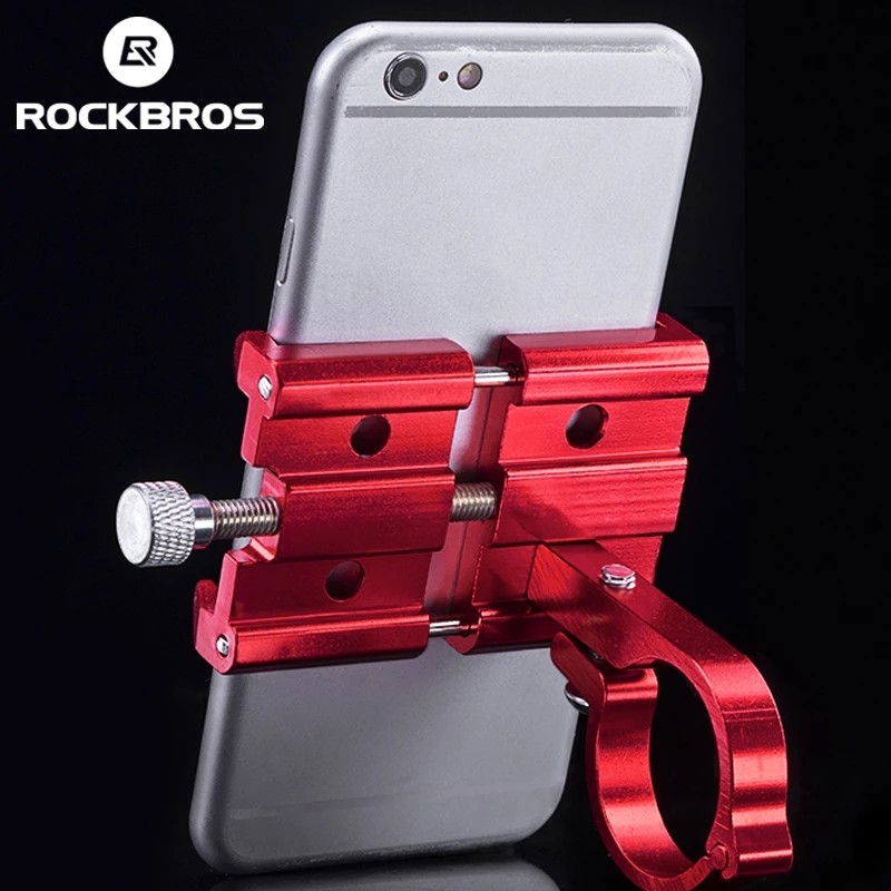 Giá đỡ điện thoại 3.5-6.5 inch gắn tay lái xe đạp tiện dụng