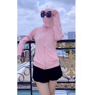 Áo khoác chống nắng nữ vải thông hơi Kim Cương