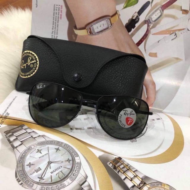 Deal nhéeeeee. Quá rẻ cho 1 m RayBan Unisex nam nữ đều đeo dc,  ☘️size 59/15/135, UV protection,