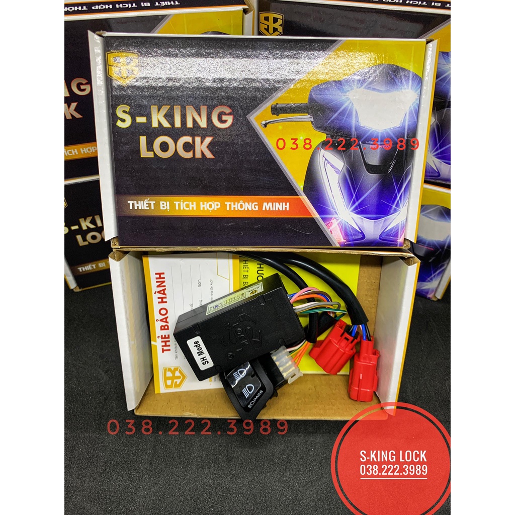 Bộ Mạch Tắt Đèn Xe SH MODE 2021 2022 2023 | S-KING LOCK